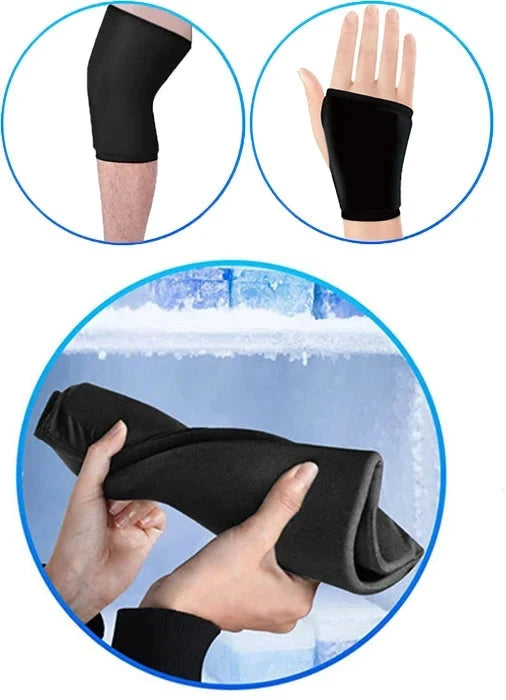 Reusable Gel Ice Pack Set – Slip-On Cold Compression Sleeves for Comfort and Wellness