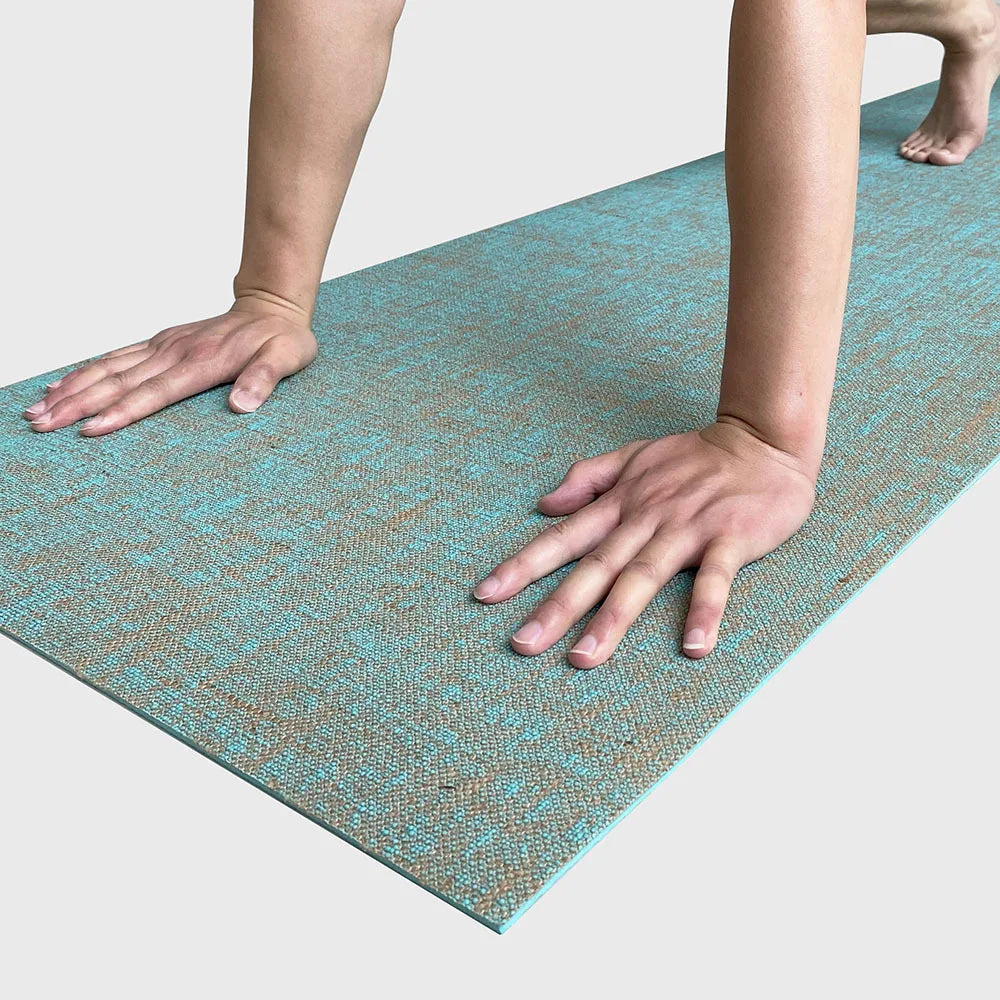 Eco-Friendly Jute and PER Yoga Mat – 183 x 61 x 0.5 cm