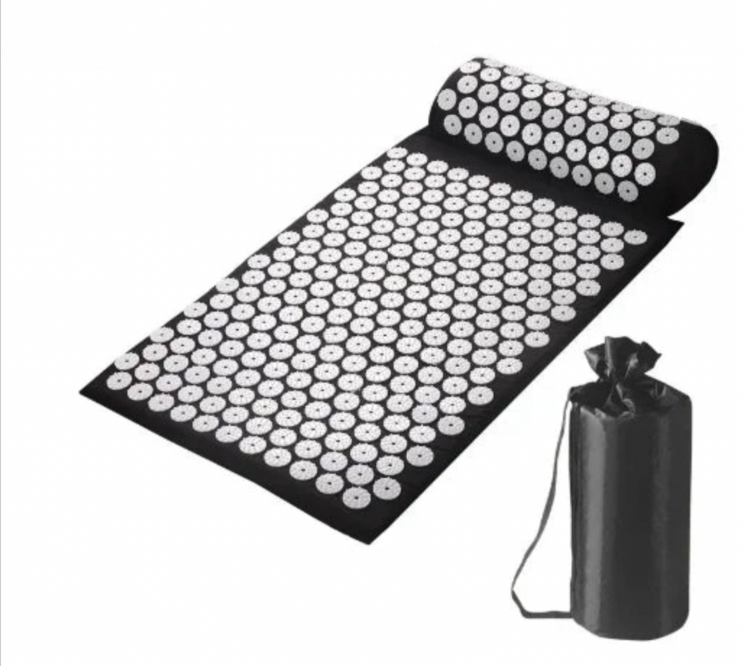 Acupressure Mat Set with Pillow and Carry Bag – For Back Relief, Stress Reduction, and Relaxation Support