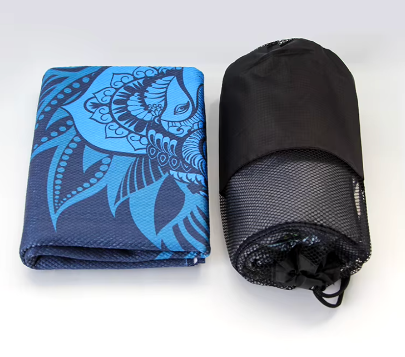 Quick-Dry, Non-Slip Microfiber Yoga Towel for Hot Yoga – 185 x 63 cm