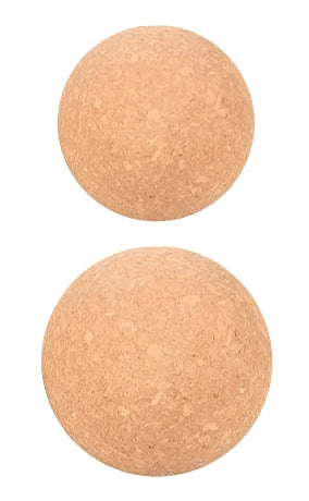 Eco-Friendly Cork Yoga Massage Ball for Muscle Relief & Flexibility