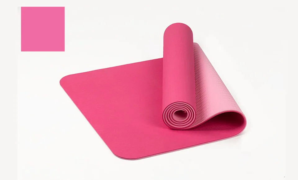 Eco-Friendly TPE Non-Slip Yoga Mat – Ideal for All Levels