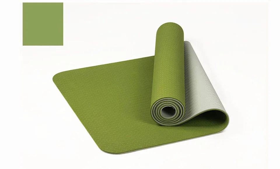 Eco-Friendly TPE Non-Slip Yoga Mat – Ideal for All Levels