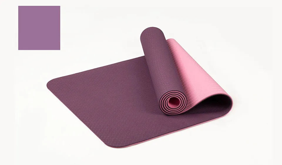 Eco-Friendly TPE Non-Slip Yoga Mat – Ideal for All Levels