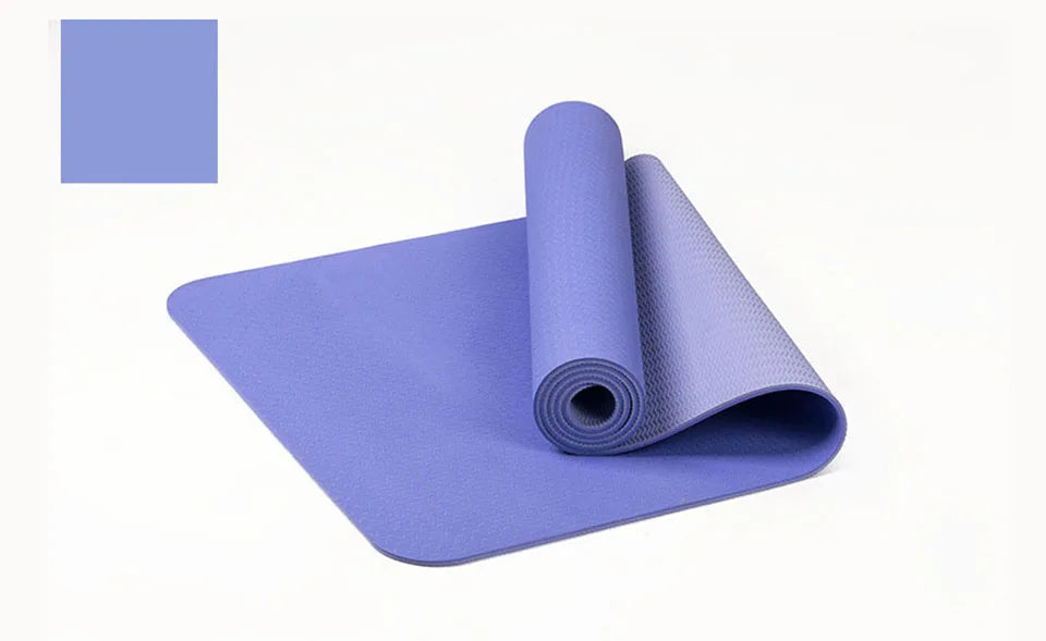 Eco-Friendly TPE Non-Slip Yoga Mat – Ideal for All Levels